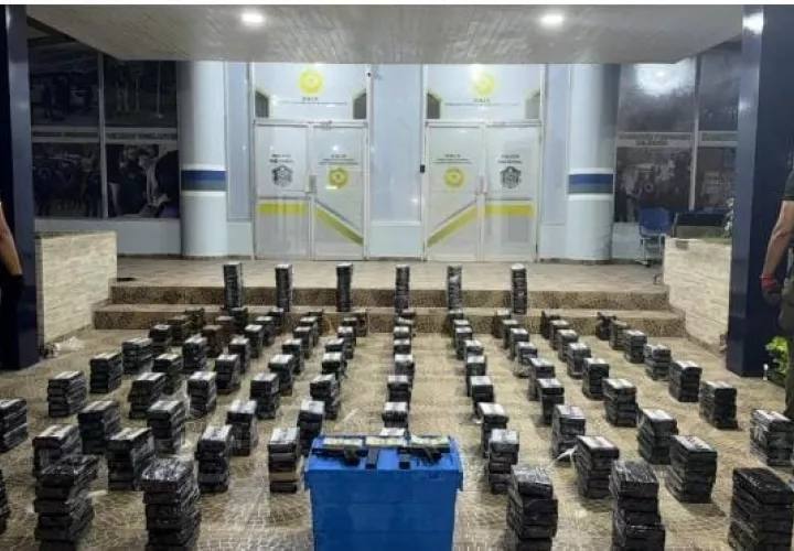 La incautación de 634 kilos de droga en dos operativos realizados en las últimas 24 horas. Foto: Cortesía