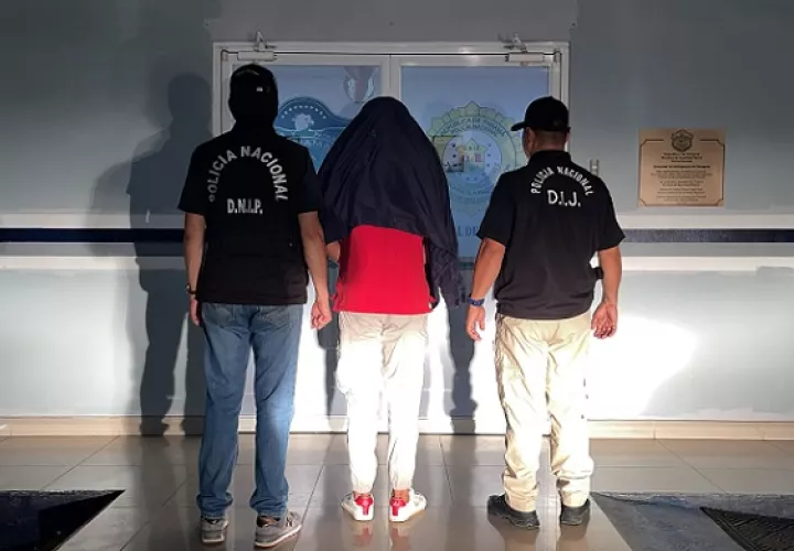 El colombiano aceptó que mató a su vecino a machetazos.  /  Foto: PN