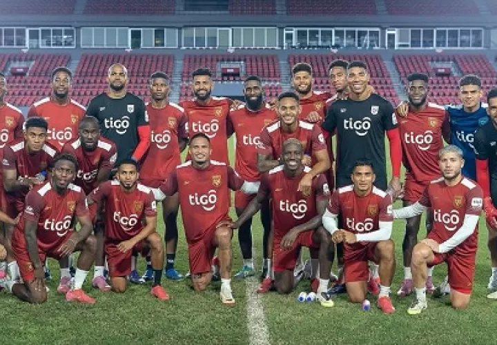 La Selección de Fútbol de Panamá tuvo ayer a los 24 convocados en su segundo día de entrenamiento. Foto: Fepafut