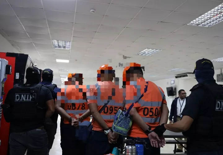 Los sospechosos trabajan en un puerto del Pacífico panameño.  /  Foto: PN