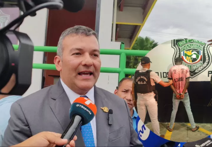 Director general de la Policía Nacional (PN), Jaime Fernández.  /  Foto: Eric Montenegro