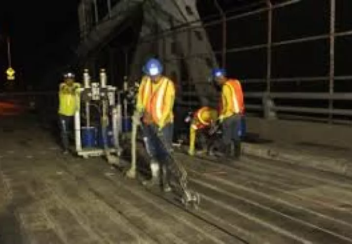 Los trabajos se realizarán en trabajos nocturnos.