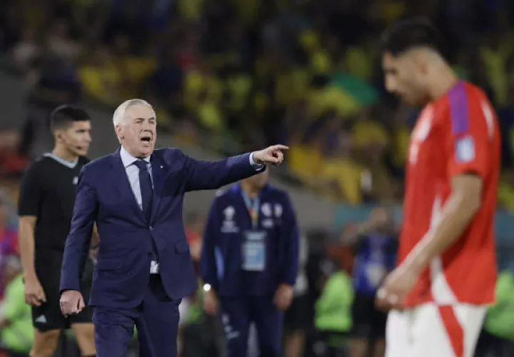 Carlos Ancelotti, técnico de Brasil. Foto: EFE