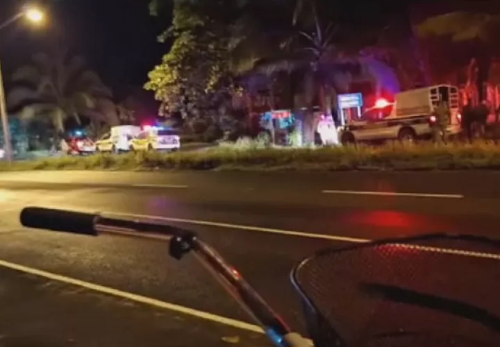 Tras el hecho 4 personas fueron capturadas, entre ellos 2 panameños.  Imagen: Captura de video