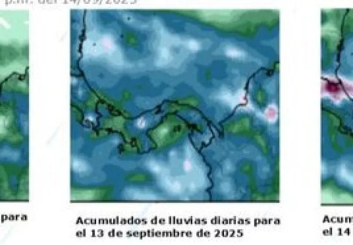 Mapa sobre condiciones climáticas.