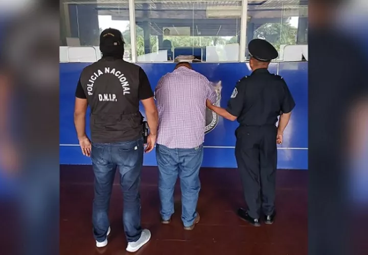 El sospechoso se entregó voluntariamente.. /  Foto: PN