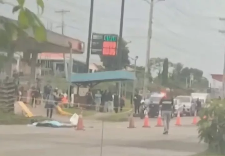 El conductor involucrado se dio a la fuga.  Imagen: Captura de video