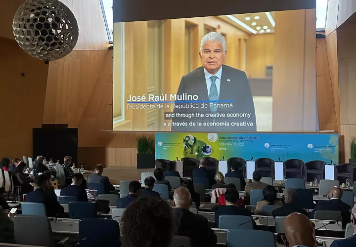 Participación del presidente Mulino.