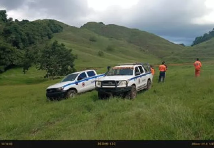 Ubicación del cuerpo del adulto mayor.