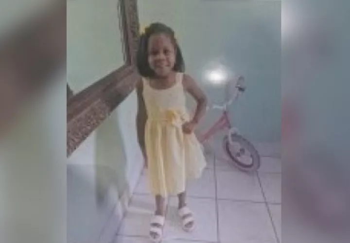 Desaparecida: Adalyn Sophia Walton, de 5 años.  /  Foto: MP