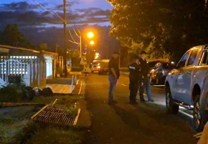 Vista general de la escena del crimen.  /  Foto: Thays Domínguez