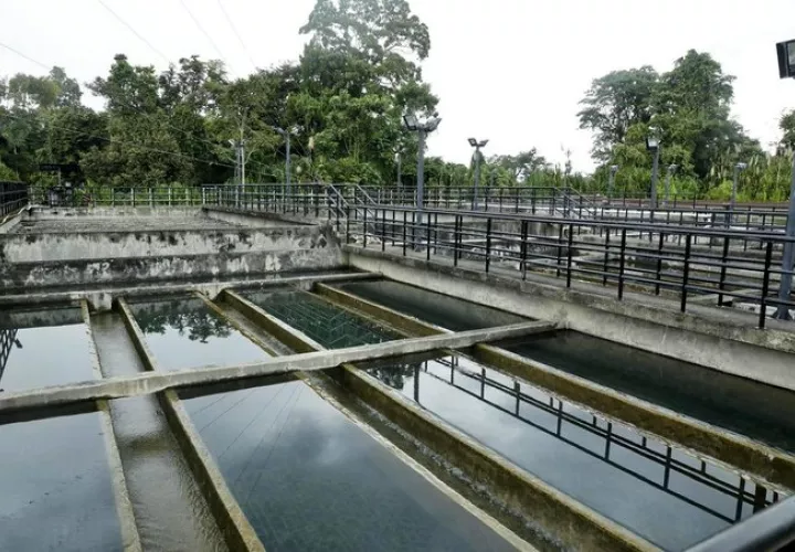 Planta potabilizadora ubicada en Chiriquí.