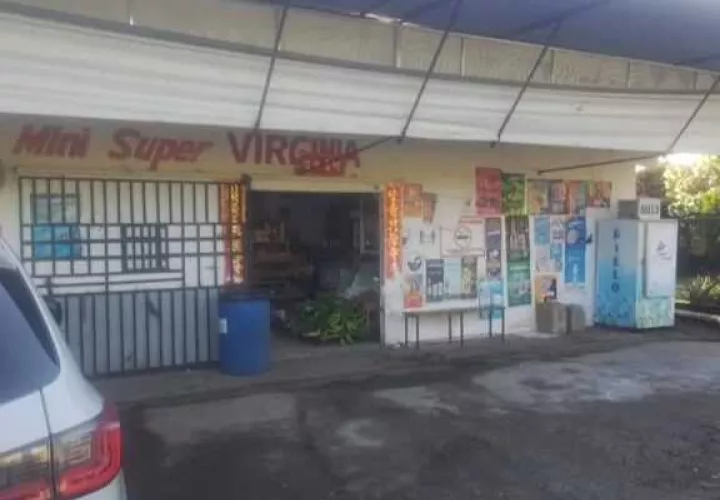 Local que asaltaron.