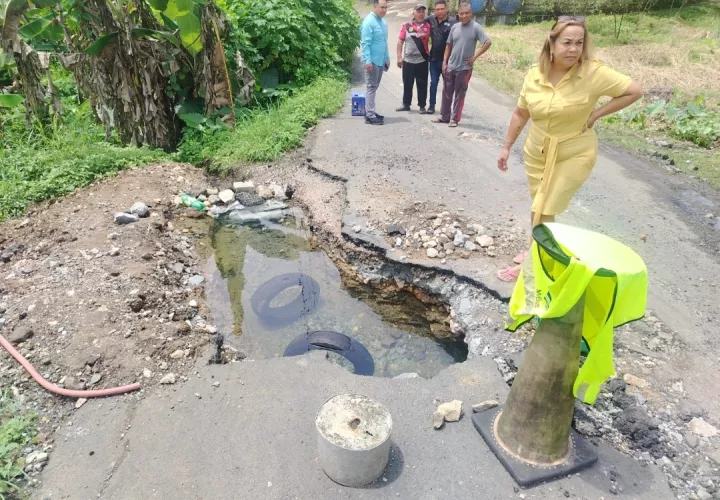 Los reportes de daños ya han sido presentados al IDAAN. 
