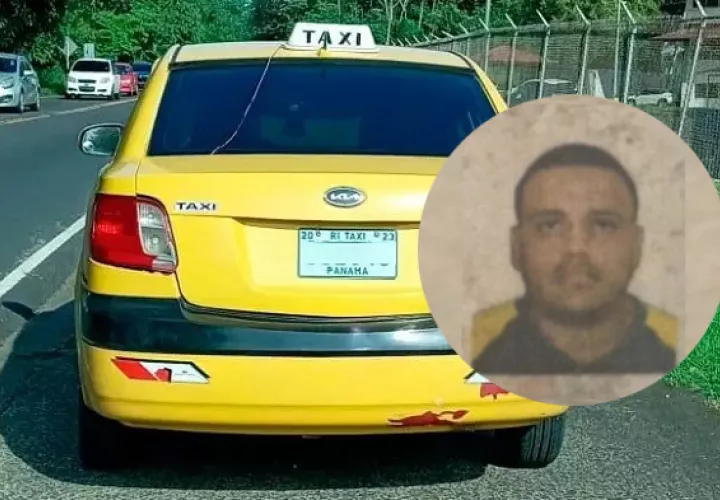 El vehículo fue encontrado abandonado con el cadáver de su dueño adentro.  /  Foto: Reten Chiriquí y RS