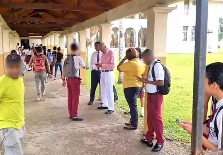Dos de los 4 estudiantes heridos aún se encuentran en proceso de recuperación en el hospital.  /  Foto: Diómedes Sánchez