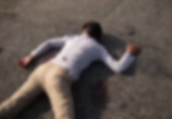 El cadáver quedó tendido, boca abajo.  /  Foto ilustrativa: Freepik