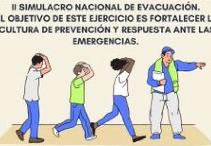 El lunes es el primer simulacro.