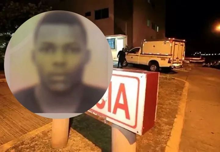 Roger Javier Kennedy Jaén (27 años), alias 'Chinón', murió camino al hospital.  Fotocomposición: Archivo/lasgarzasnews