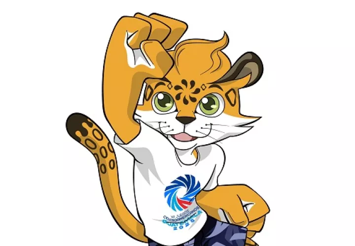 Balami, mascota de los juegos. 