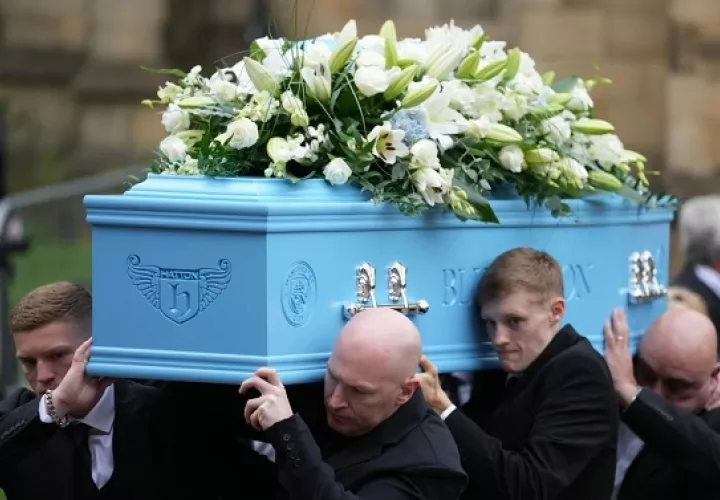 Honras fúnebres de Ricky Hatton. Foto: EFE