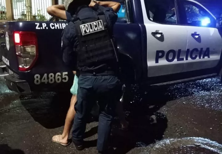 Los sospechosos quedaron a órdenes del Ministerio Público.  /  Foto: PN