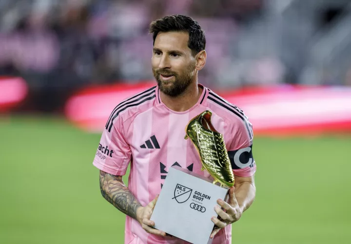 Lionel Messi ganó la Bota de Oro 2025 en la MLS, al anotar 29 goles en 31 partidos con el Inter Miami. 