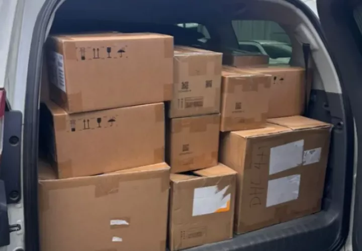  Aduanas retiene cigarrillos y celulares en acciones operativas en Colón.