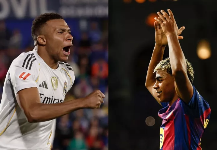 Kylian Mbappé y Lamine Yamal estarán cara a cara. /Foto: EFE