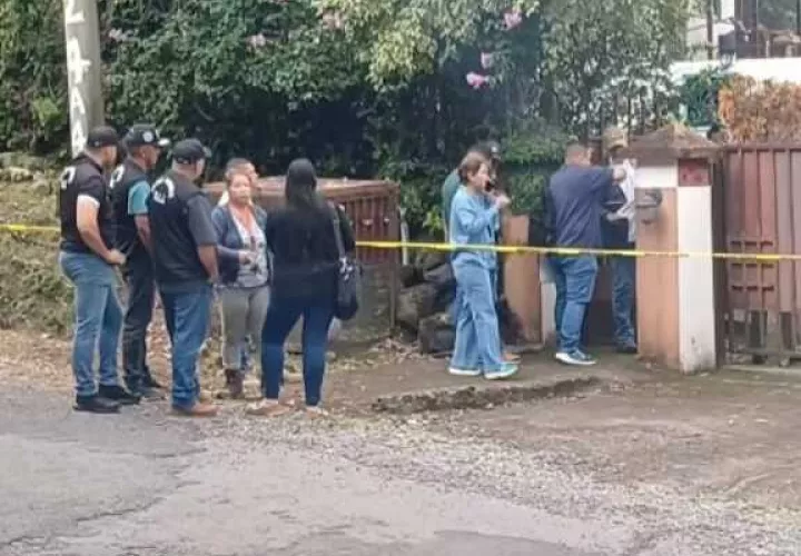 Vivienda donde ocurrió el crimen.