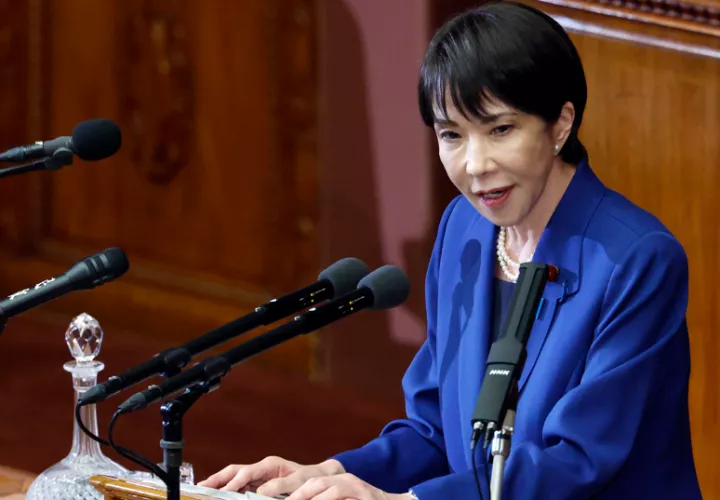 La nueva primera ministra de Japón, Sanae Takaichi. Foto: EFE