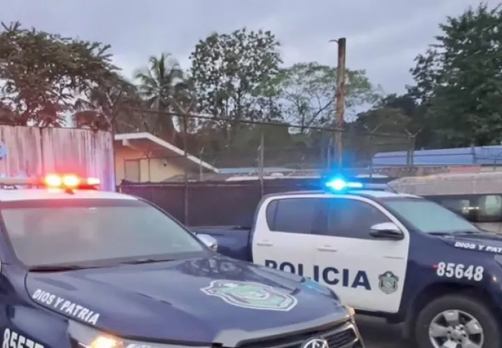 La Policía Nacional sigue con la búsqueda de los menores que se fugaron. / Foto: Diómedes Sánchez S.