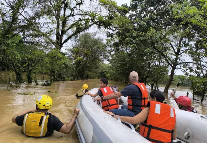 Sinaproc realizó varios rescates durante el fin de semana. 