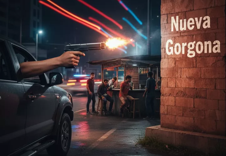 Las dos víctimas sobrevivientes del ataque, un hombre y una mujer, mantienen antecedentes penales, según confirmó la Policía Nacional.  /  Imagen generada con IA; Gemini