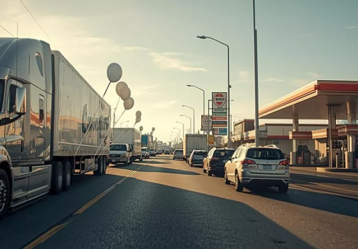 Los organizadores están pidiendo a los que decidan participar llevar globos blancos.  /  Imagen generada con IA Canvas