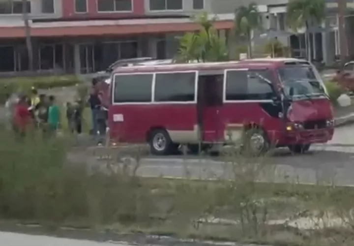 Vista general del fatal accidente en Coronado.  /  Captura de video: Costa Oeste News