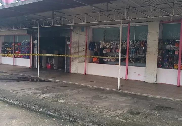 Así quedó el almacén.