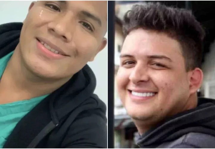 Óscar Carpintero (izq.) y Esteban De León perdieron la vida en circunstancias similares. 