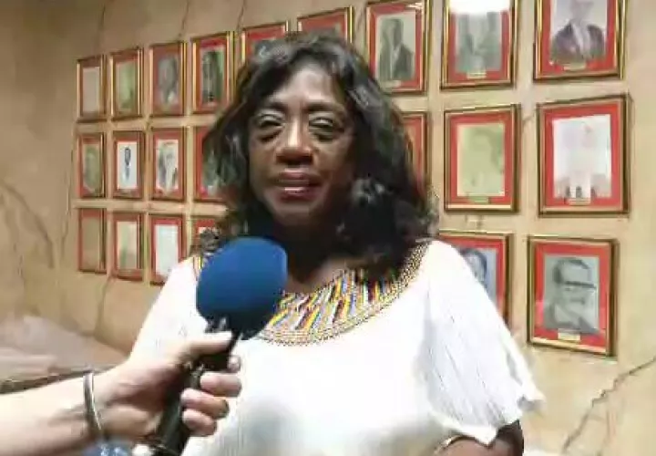 Lucy Molinar, ministra de Educación.