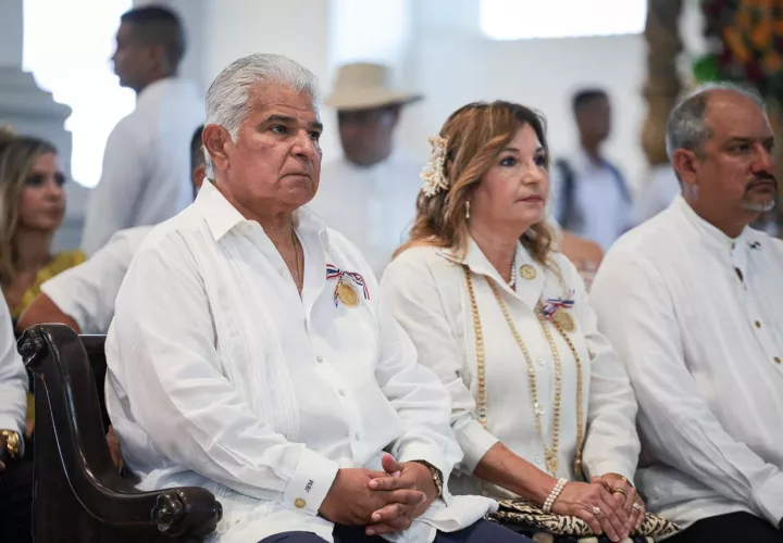 Pareja presidencial.