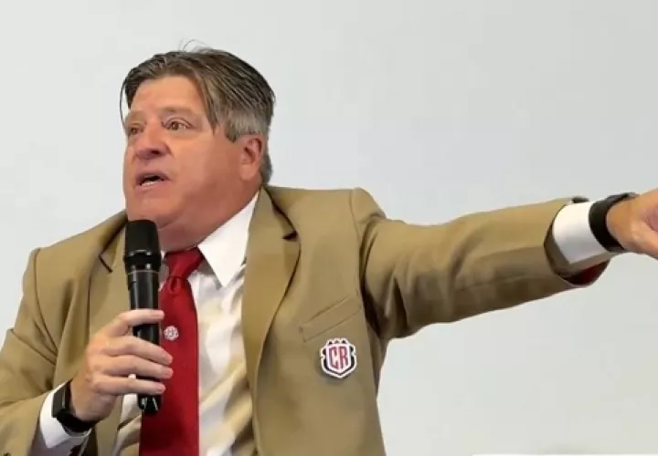 Miguel Herrera, director técnico de la Selección de Fútbol de Costa Rica.