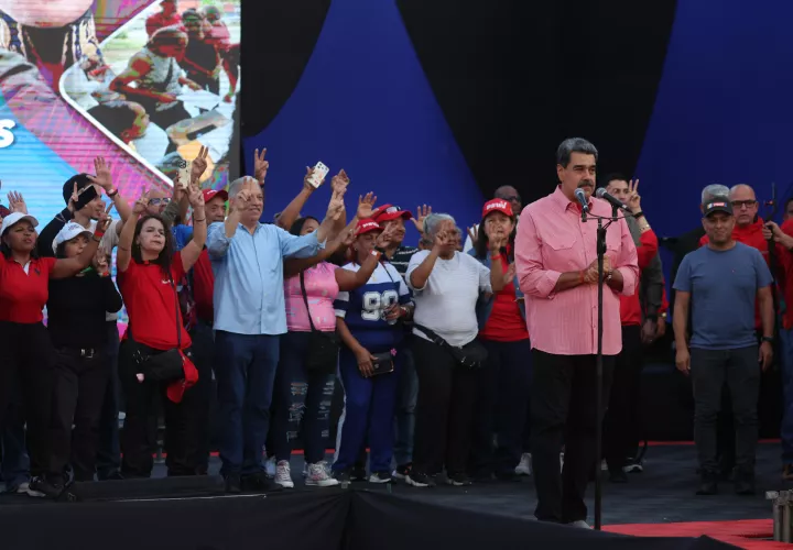 Nicolás Maduro, presidente de Venezuela. /Foto: EFE