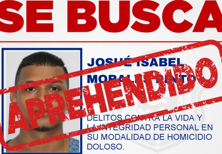 Policía Nacional lograron la aprehensión de uno de los individuos más buscados por las autoridades. Foto: Cortesía