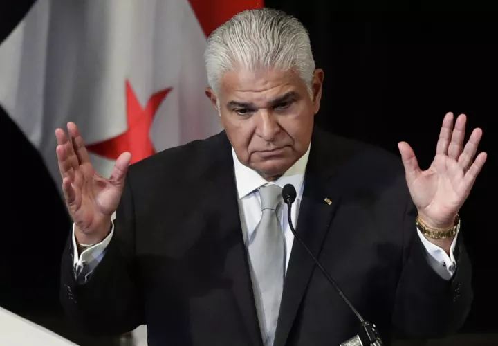 El presidente de Panamá, José Raúl Mulino. Foto: EFE