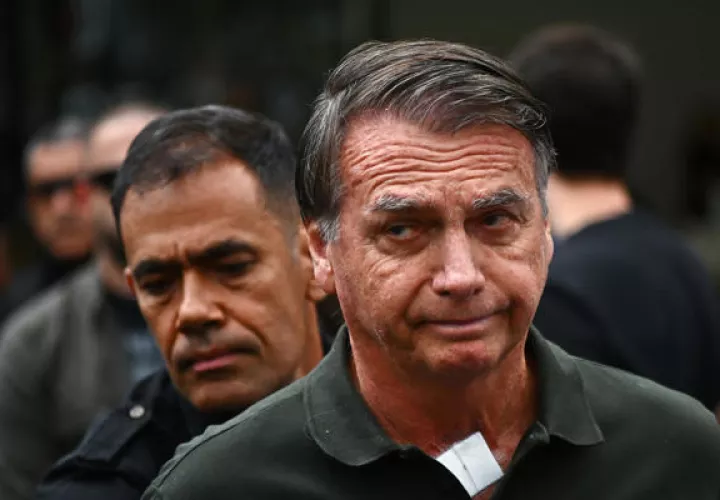 El expresidente brasileño Jair Bolsonaro. Foto: EFE 