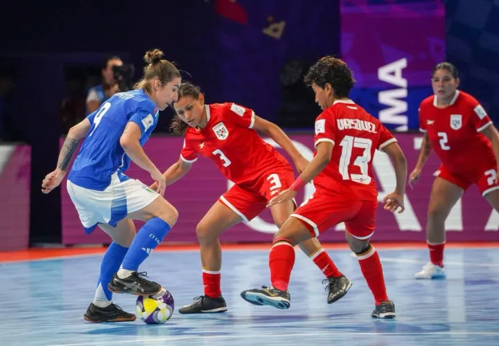 La superioridad italiana sobre las panameñas fue absoluta y sin relajación. /Foto: FPF