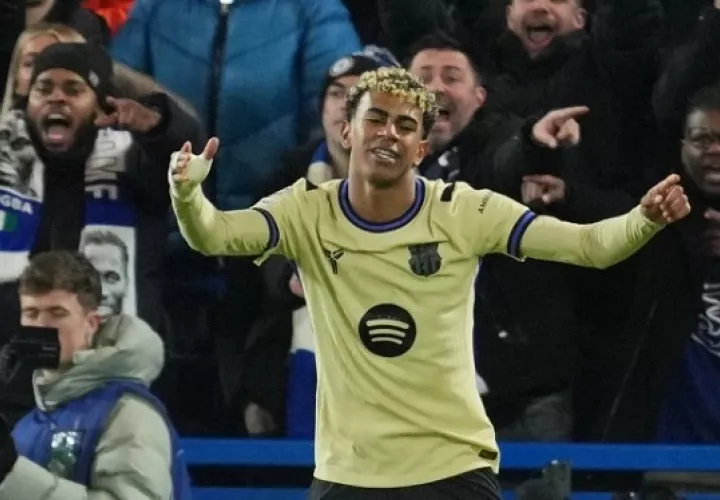 Lamine Yamal tratará de tener una mejor presentación este sábado. Foto: EFE