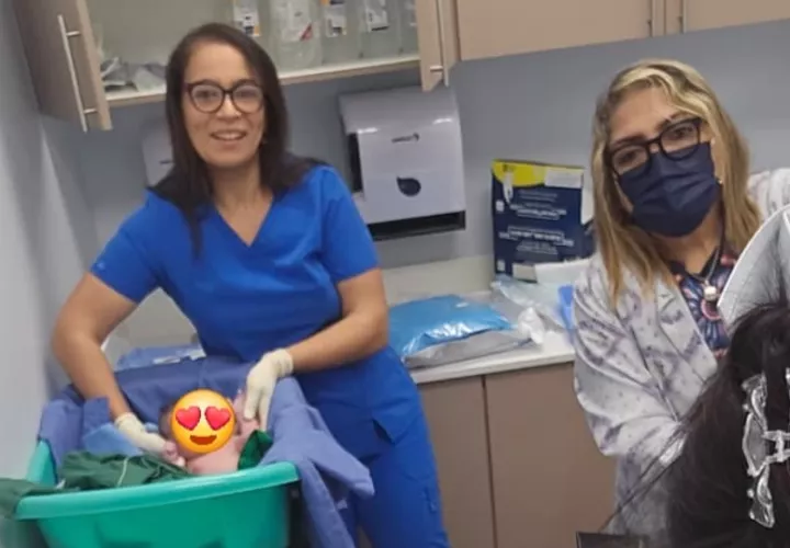 Nuevo Hospital de Bugaba atiende su primer parto. Foto: Cortesía