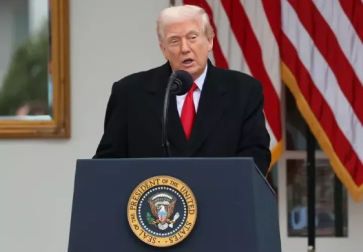 El presidente de Estados Unidos, Donald Trump.  Foto: EFE