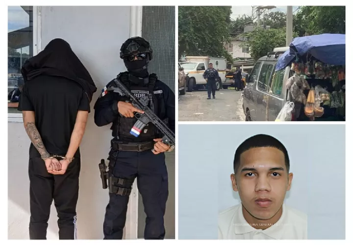 DIP y Fiscalía capturan a presunto homicida 'Roro' tras intensa búsqueda.  /  Fotocomposición: PN, MP, Archivo